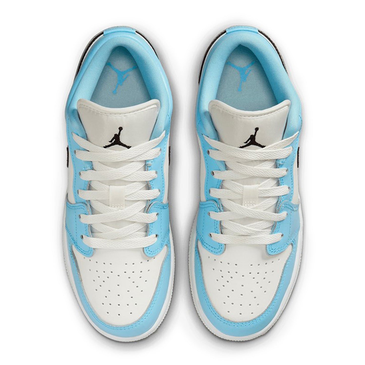 Jordan 1 Low Ice Blue Black GS