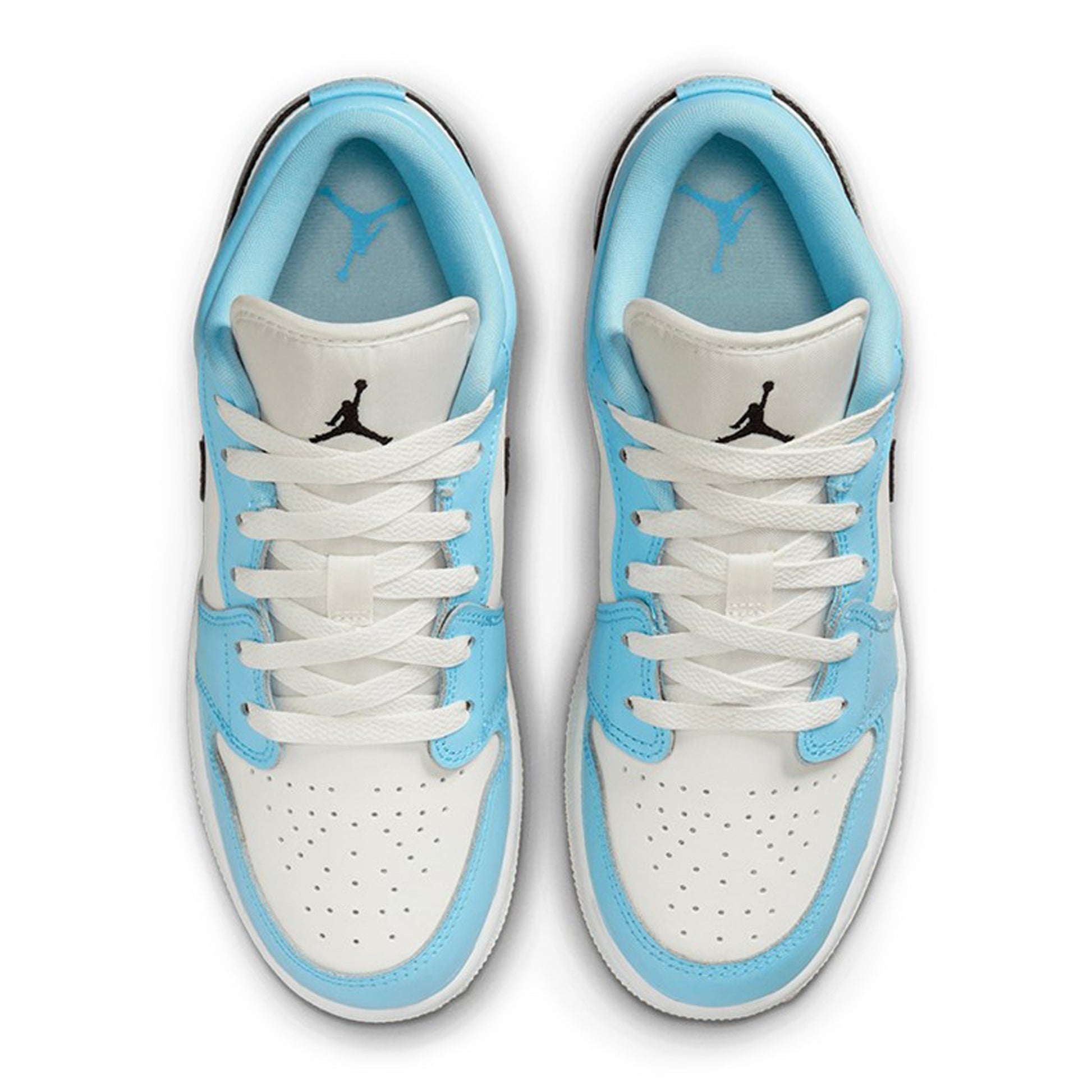Jordan 1 Low Ice Blue Black GS