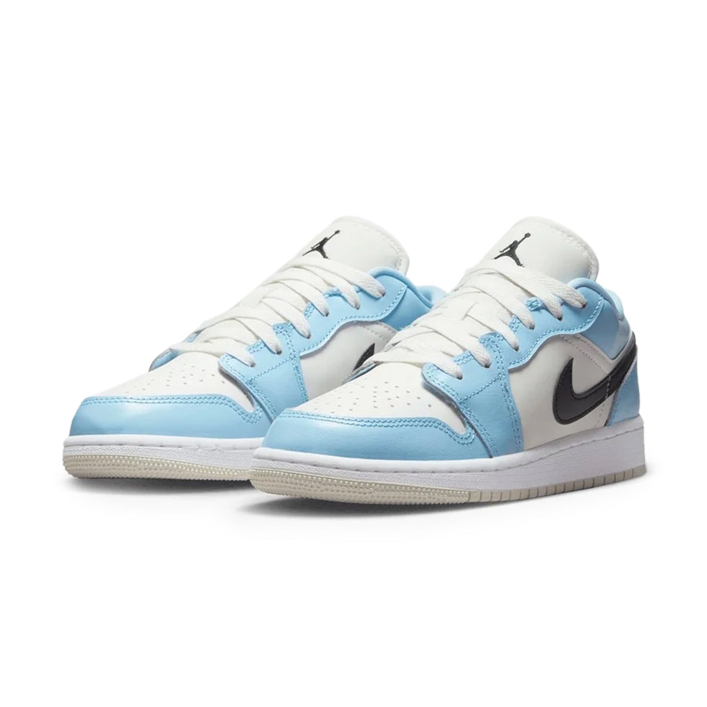 Jordan 1 Low Ice Blue Black GS