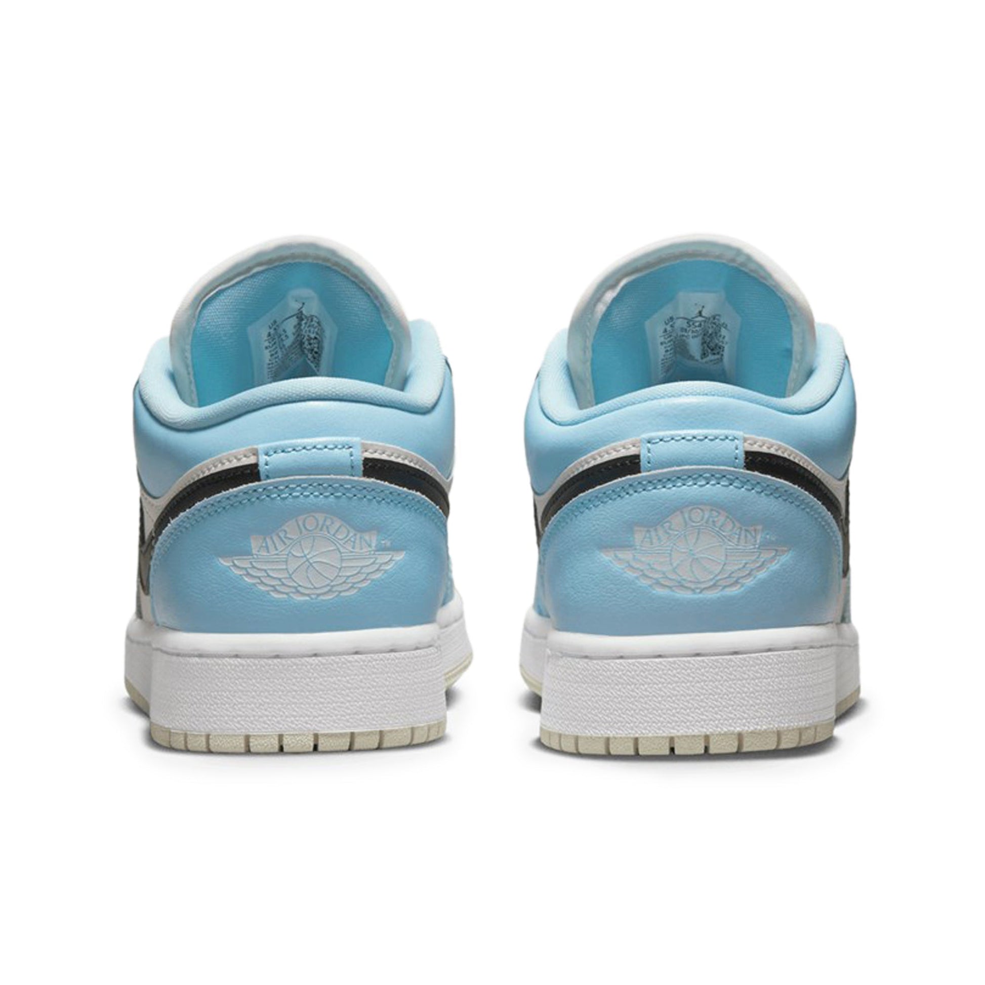 Jordan 1 Low Ice Blue Black GS