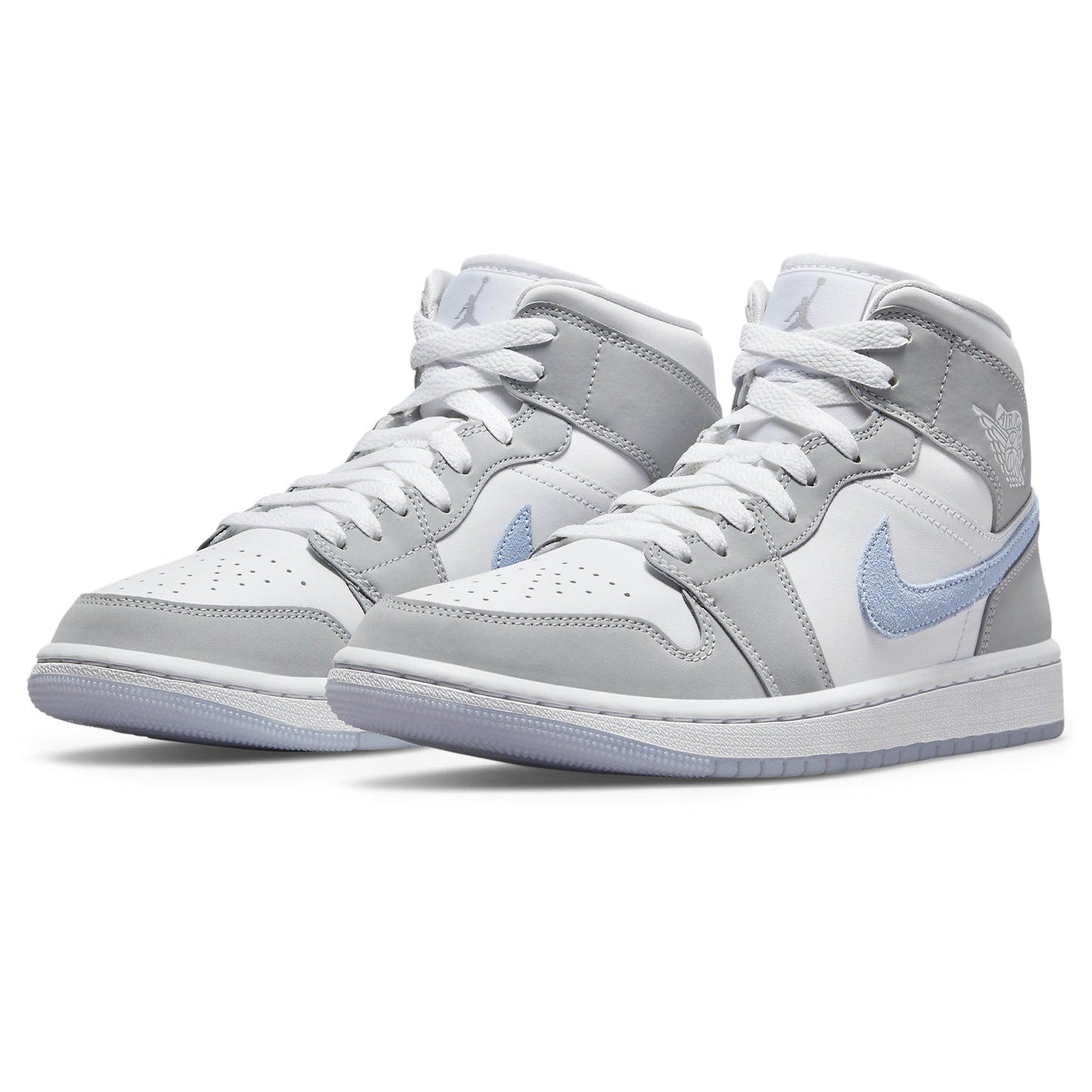 Jordan 1 Mid Aluminium Blue Grey W
