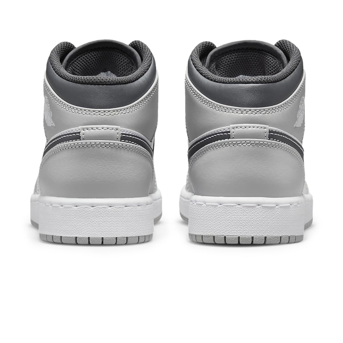 Jordan 1 Mid Anthracite Light Smoke Grey GS