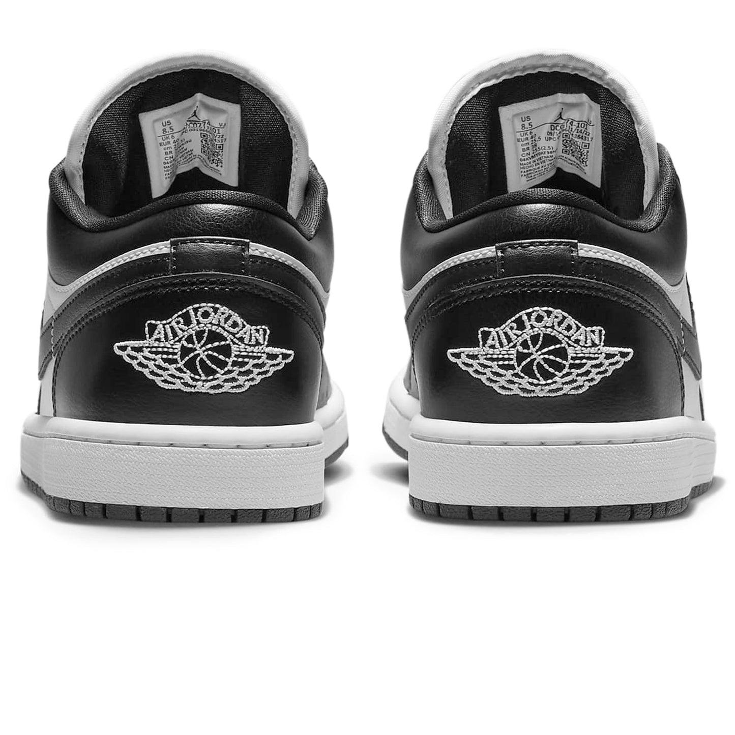 Nike Air Jordan 1 Low Black White Panda W