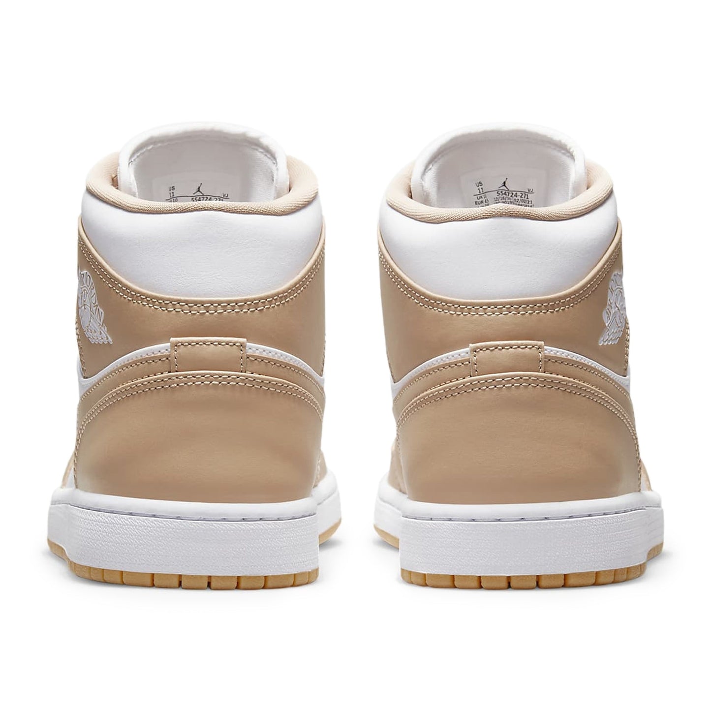 Jordan 1 Mid Tan Gum M