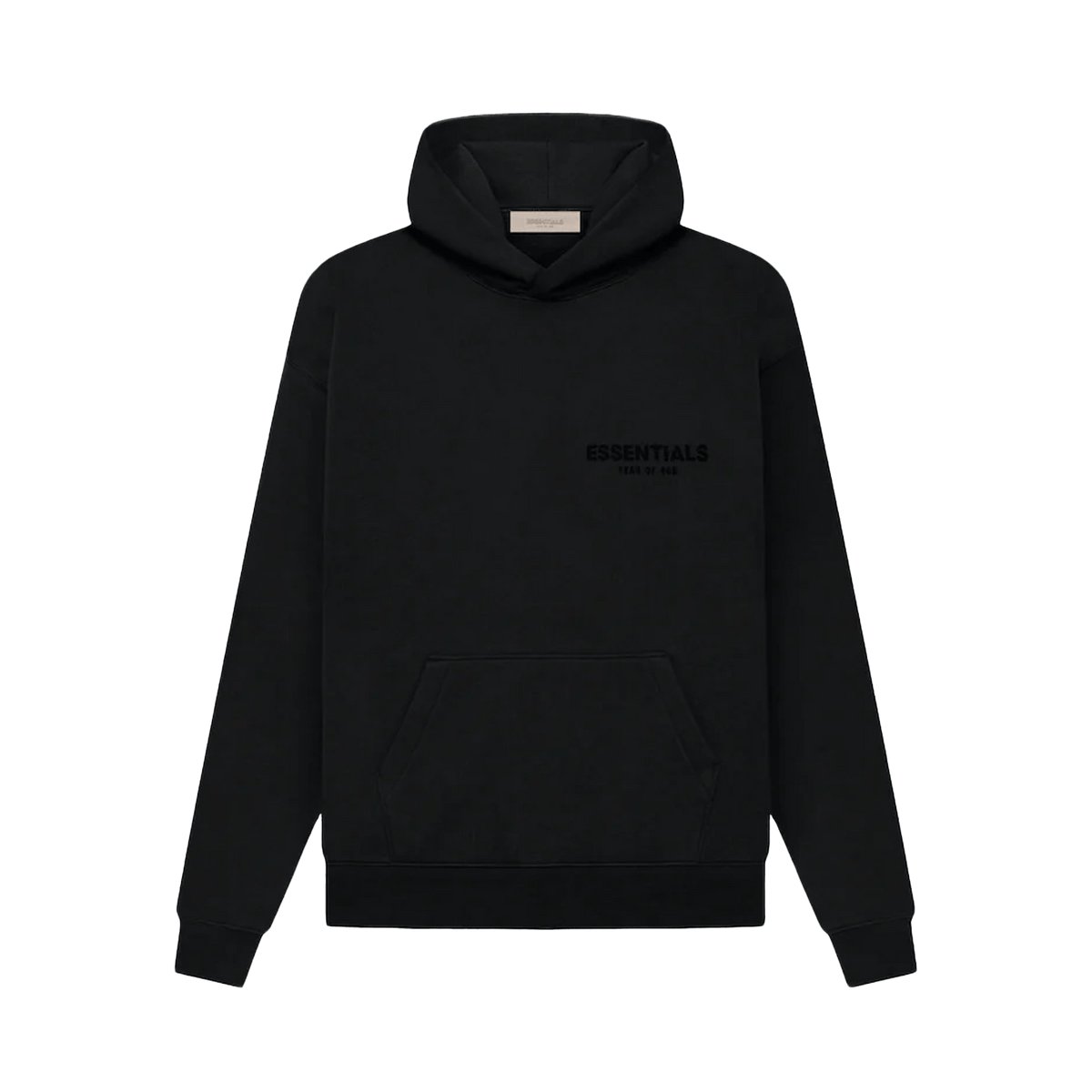 Fear of God Essentials Hoodie Stretch Limo Black