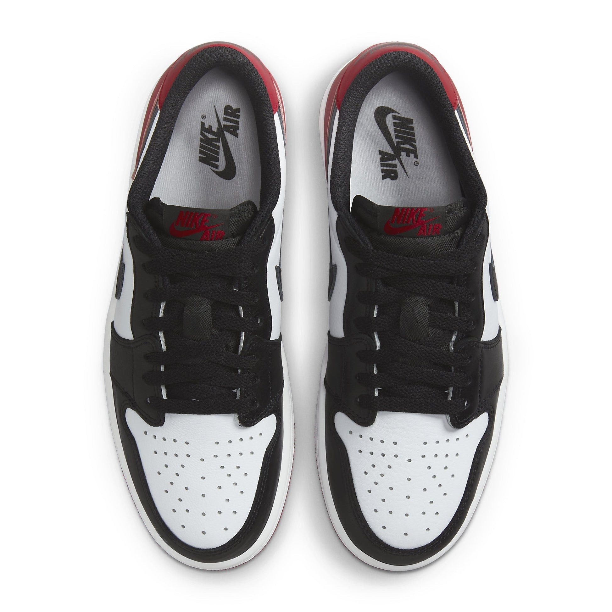 JORDAN 1 LOW OG BLACK TOE M