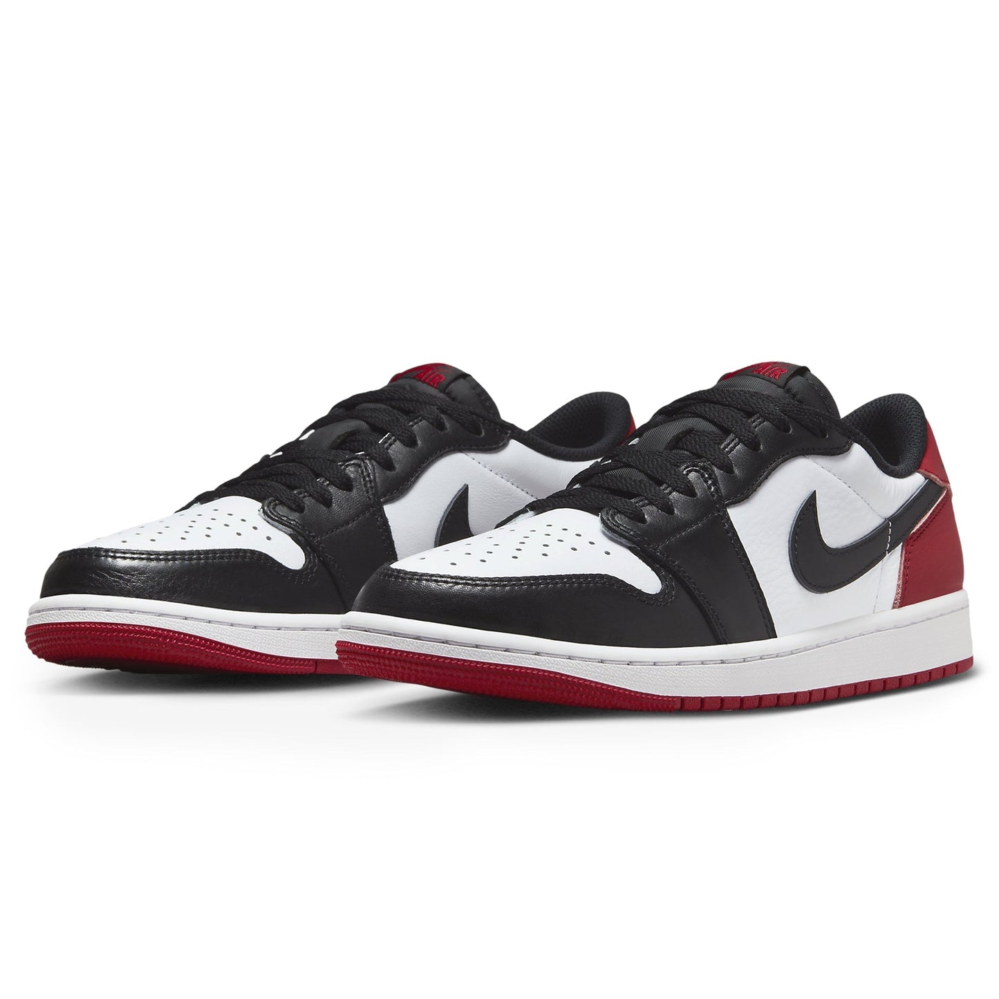 JORDAN 1 LOW OG BLACK TOE M