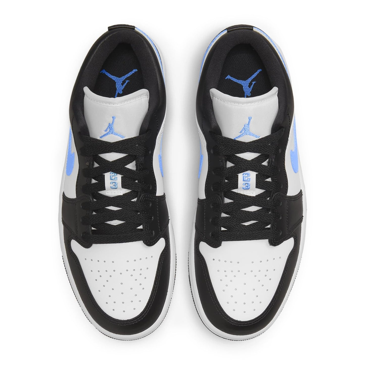 JORDAN 1 LOW UNIVERSITY BLUE BLACK