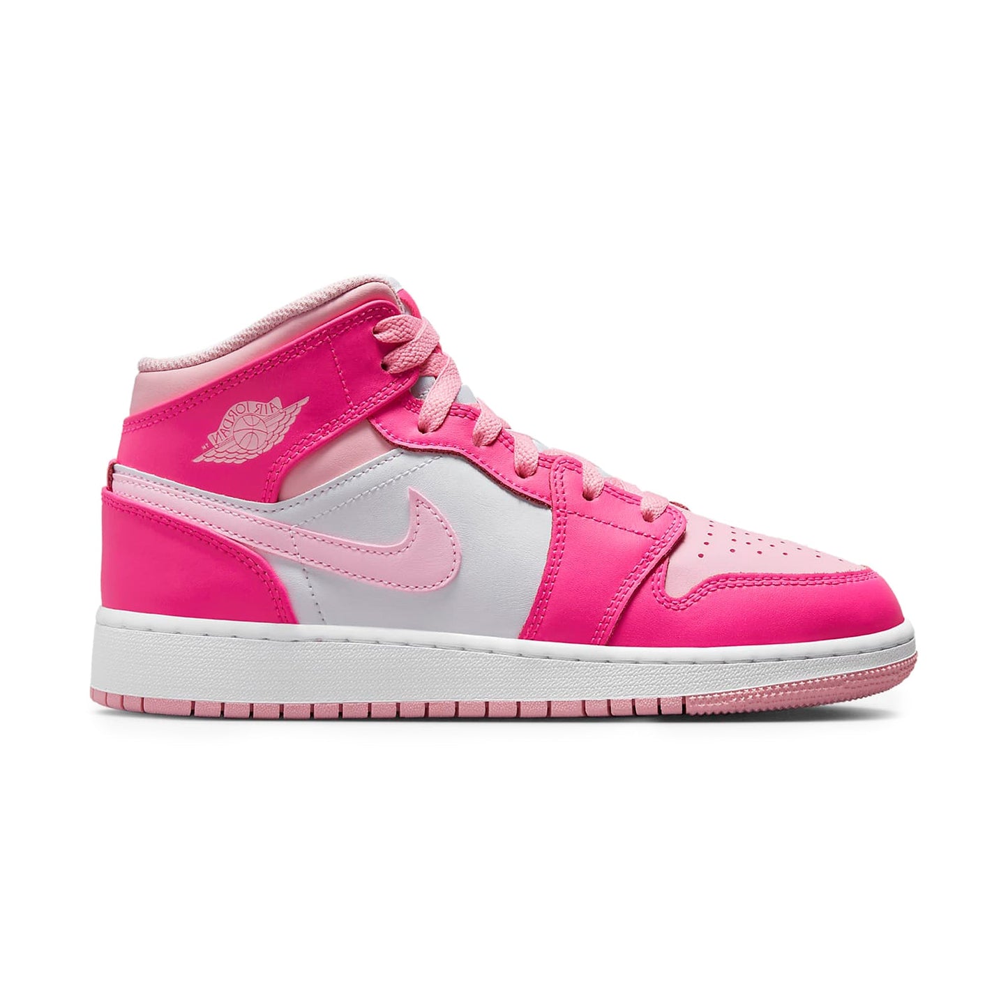 JORDAN 1 MID FIERCE PINK GS