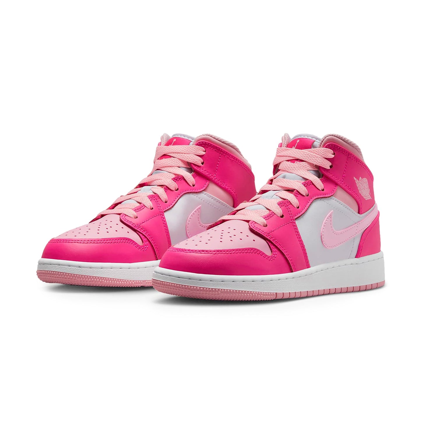 JORDAN 1 MID FIERCE PINK GS