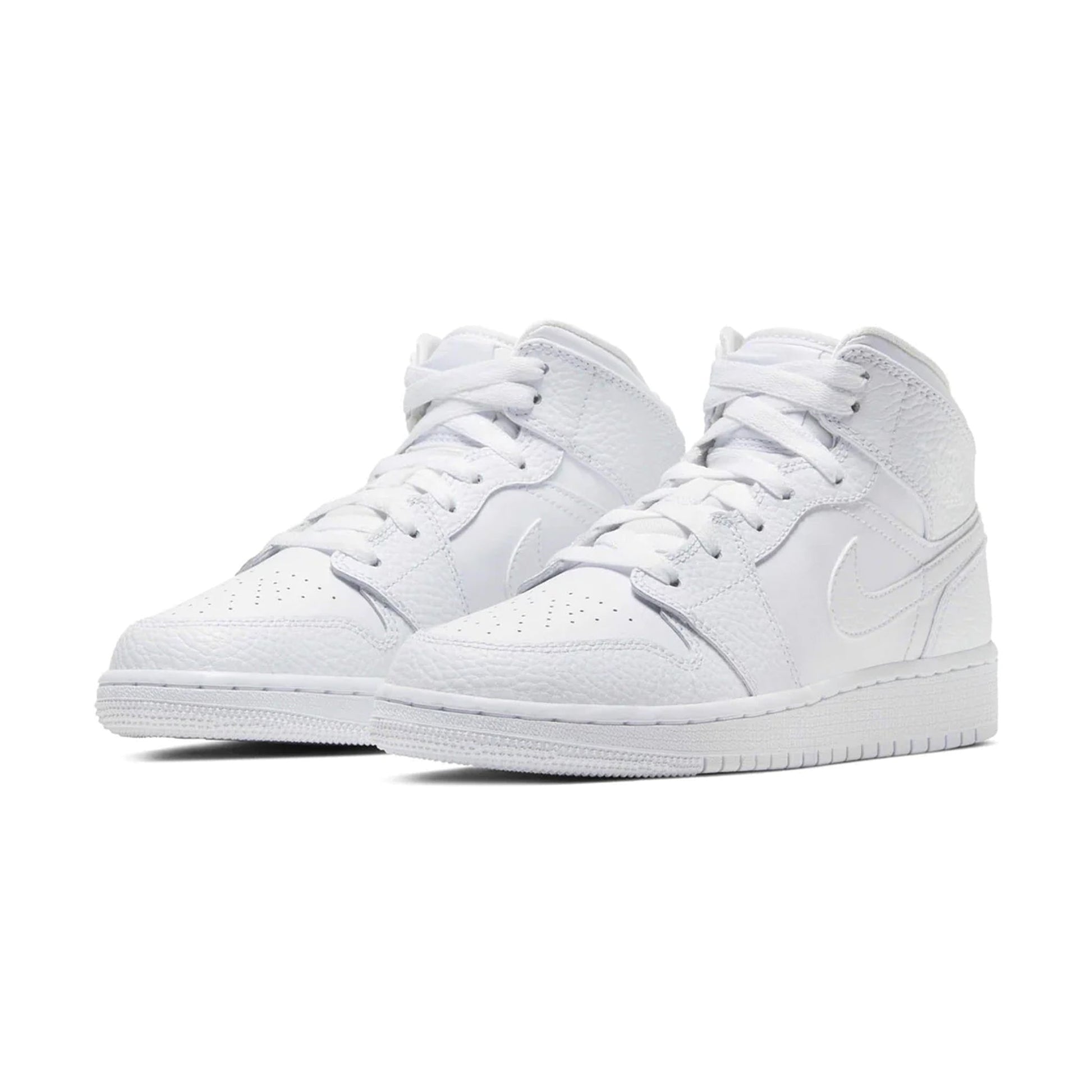 Jordan 1 Mid Triple White GS