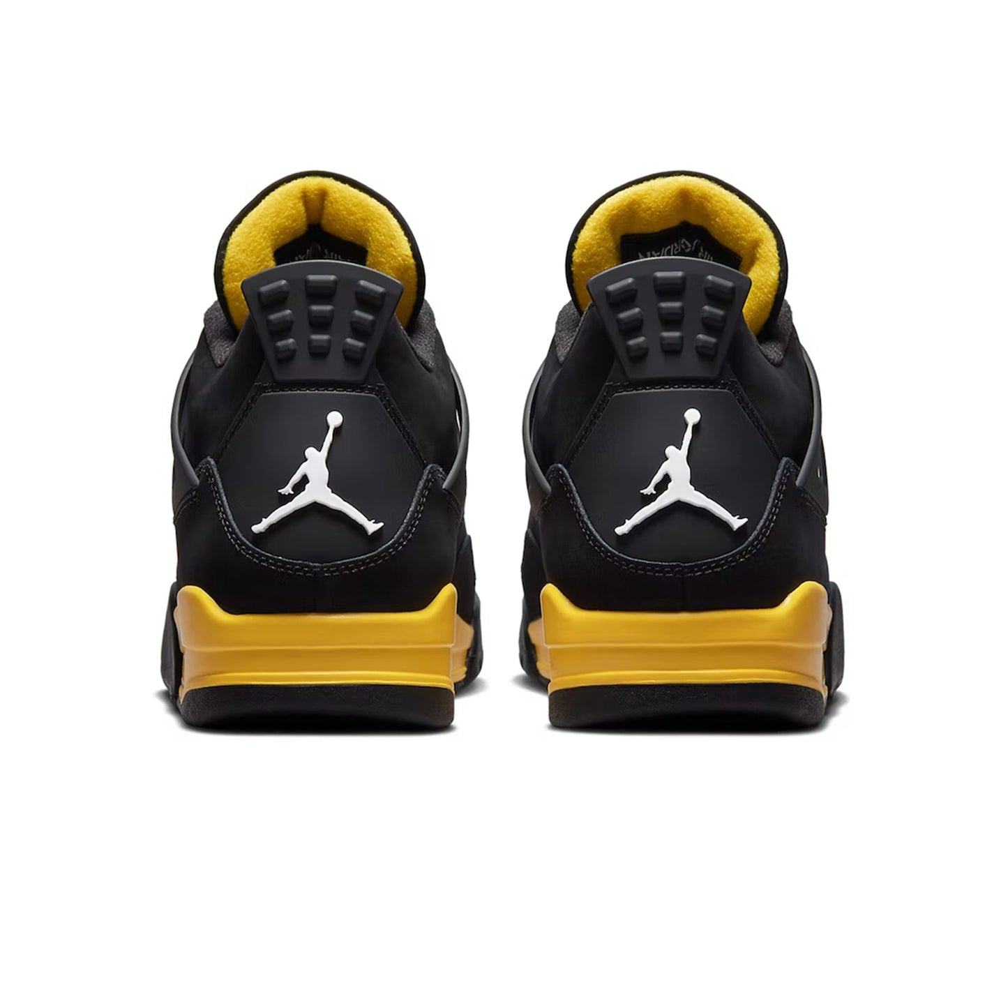 Jordan 4 Yellow Thunder Black