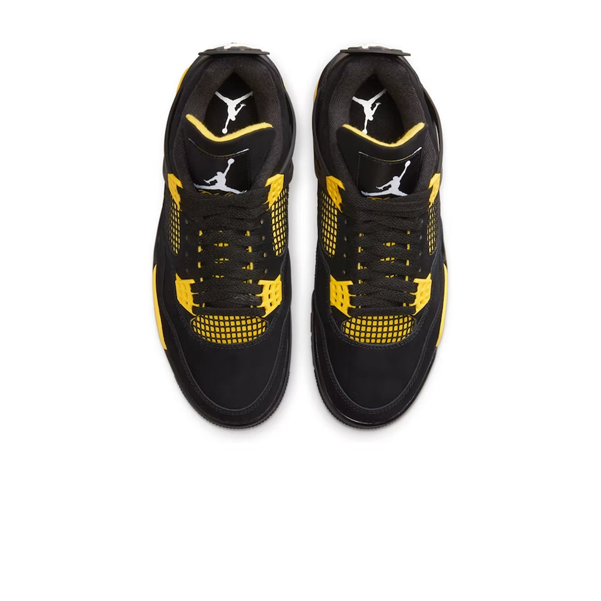 Jordan 4 Yellow Thunder Black