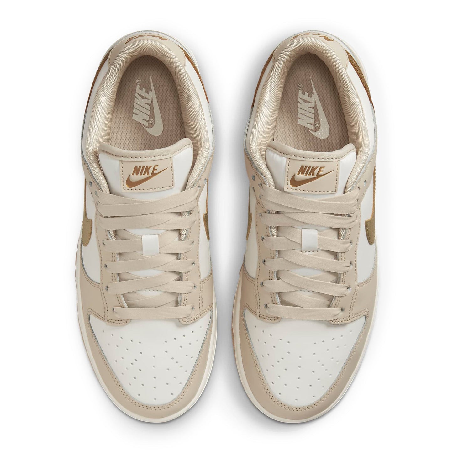 NIKE DUNK LOW GOLD SWOOSH W