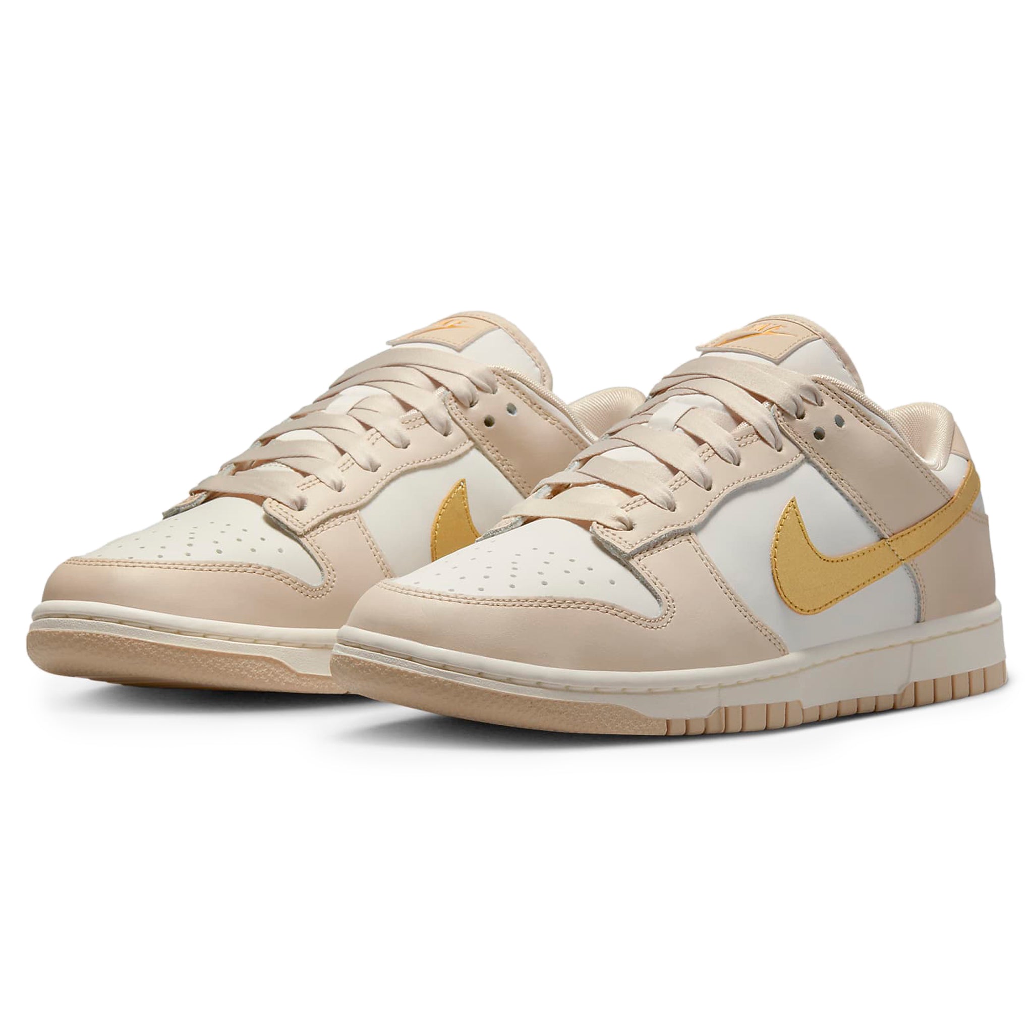 Nike store gold swoosh