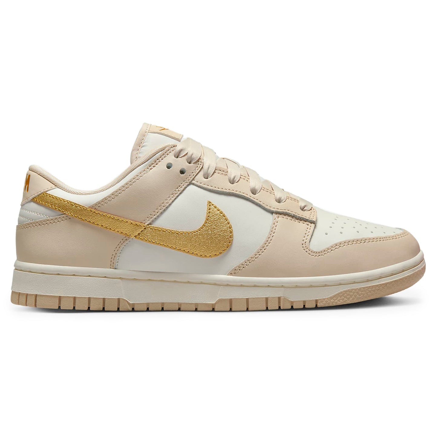 NIKE DUNK LOW GOLD SWOOSH W